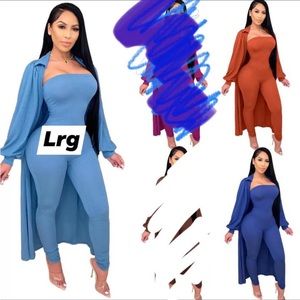 Womens one piece with matching cardigan